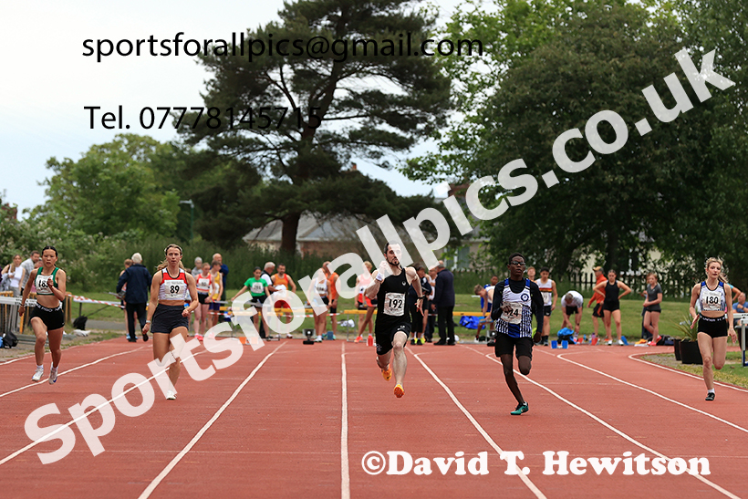 The 100 metres, 2025 NEGP No 3, Monkton. Photo: David T. Hewitson/Sports for All Pics